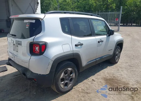 2018 Jeep Renegade Sport 4X4 z USA, uszkodzony, nr VIN ZACCJBAB4JPH17972